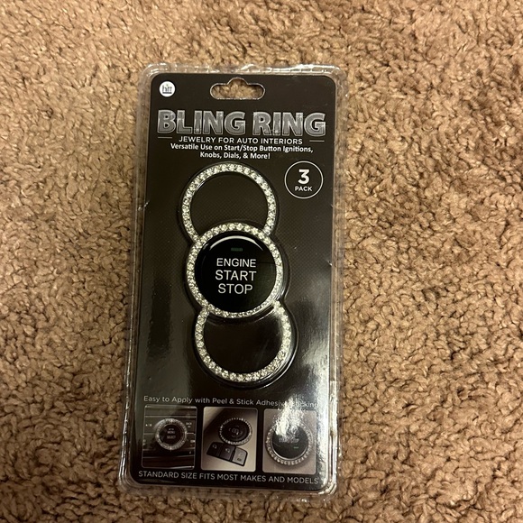 Car bling ring -pack of 3 - Picture 2 of 3